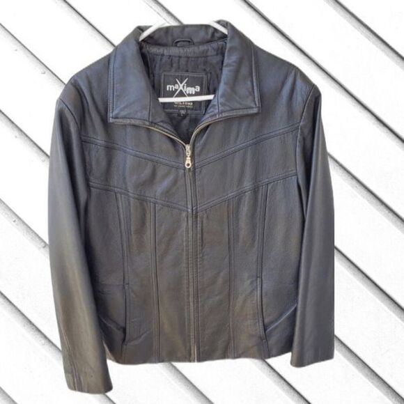 WILSONS Authentic Leather jacket size L - Picture 1 of 8